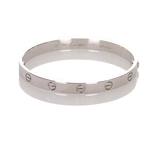 bracelet cartier argent homme|cartier bracelet men's cheap.